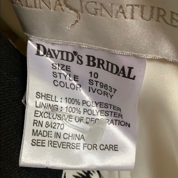 Wedding Dress, worn one time 😊 Grecian Style - Picture 6 of 6